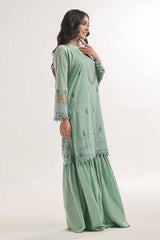2 Piece Unstitched Printed Jacquard Suit JT-42006