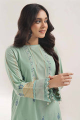 2 Piece Unstitched Printed Jacquard Suit JT-42006
