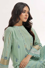 2 Piece Unstitched Printed Jacquard Suit JT-42006