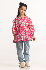 Junior Girls Printed Blouse JG-BLS-SS24-024