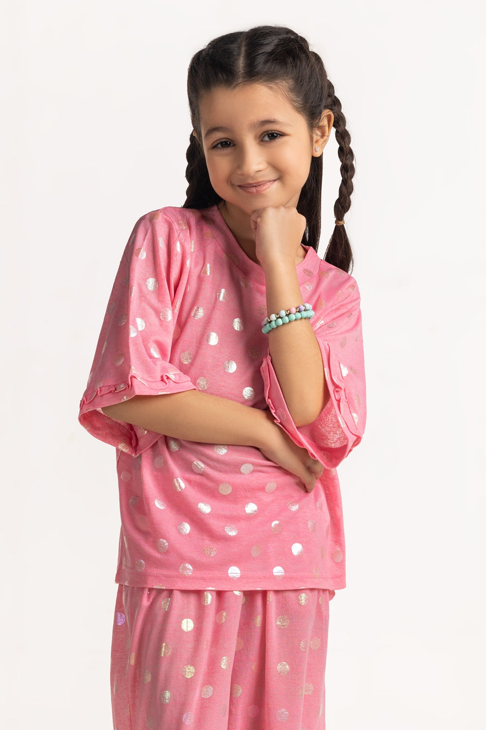 Junior Girls Printed Blouse JG-BLS-SS24-040
