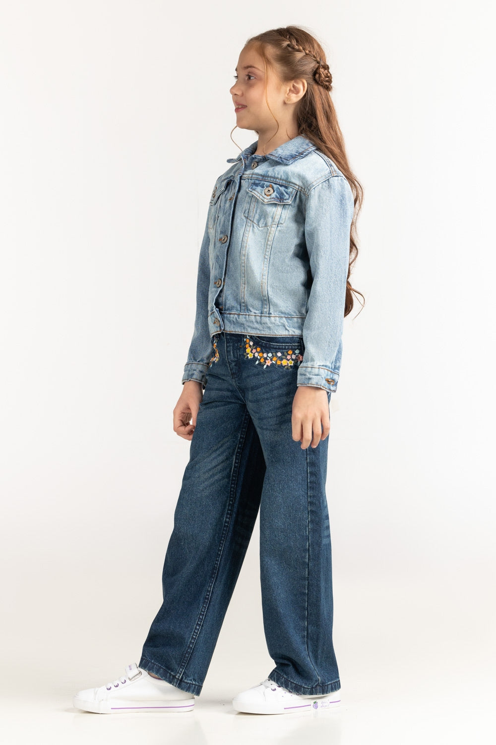 Junior Girls Denim Jackets JG-JKT-WS24-013