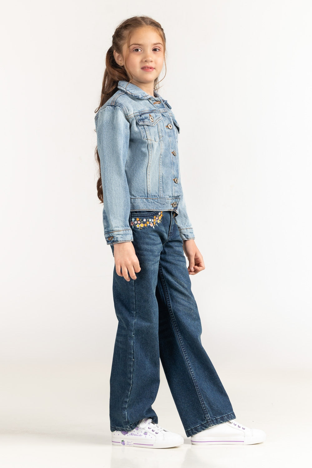 Junior Girls Denim Jackets JG-JKT-WS24-013