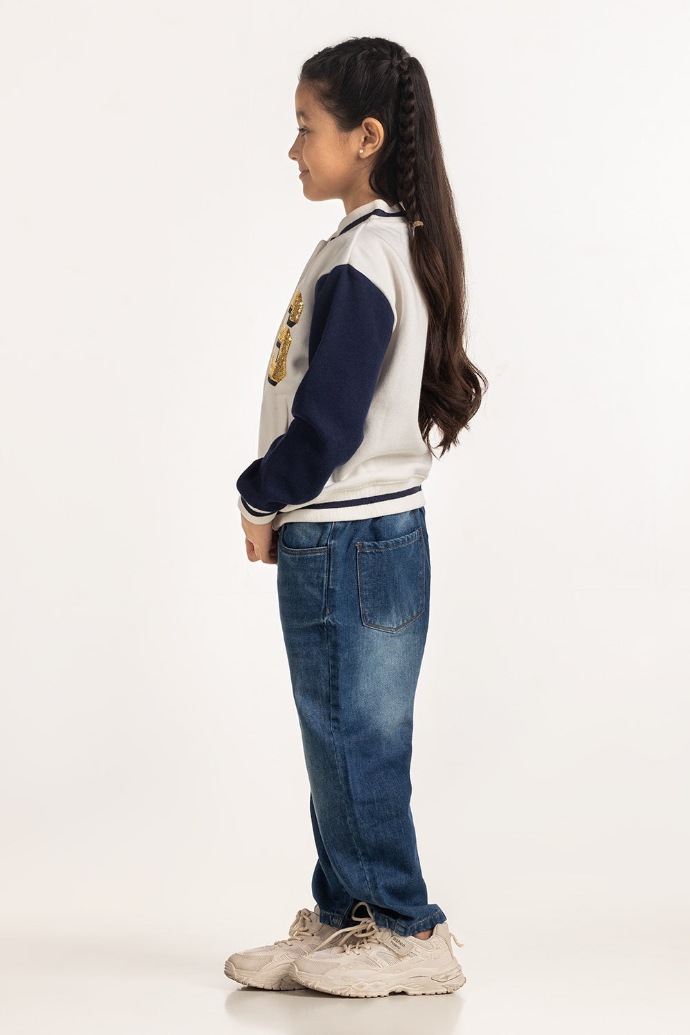Junior Girls Plain Sweatshirt JG-SWS-WS23-003