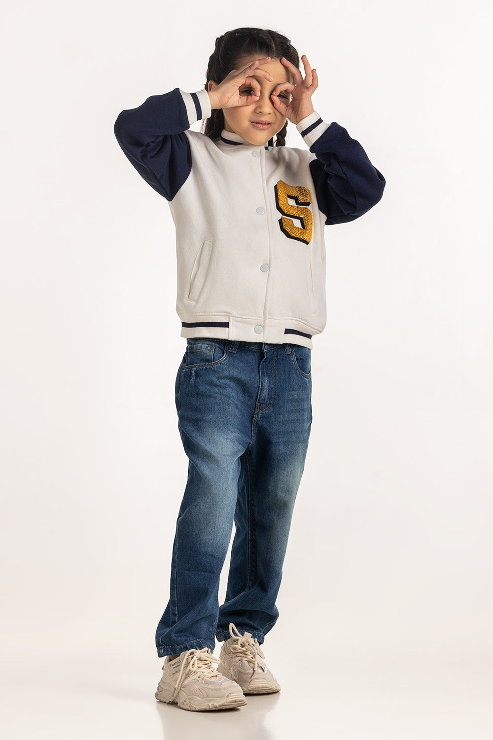 Junior Girls Plain Sweatshirt JG-SWS-WS23-003