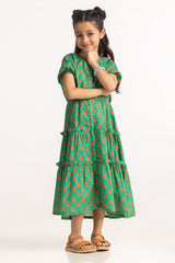 Junior Girls Printed Top JG-DRS-SS24-015