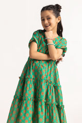 Junior Girls Printed Top JG-DRS-SS24-015