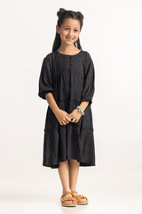 Junior Girls Printed Top JG-DRS-SS24-407