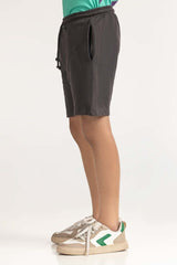 Junior Boy Anthracite Basic Short JB-SHT-SS24-007