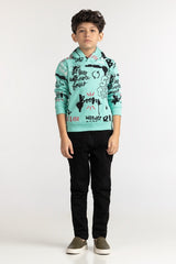 Junior Boy Cascade Printed Sweatshirt 224-312-048