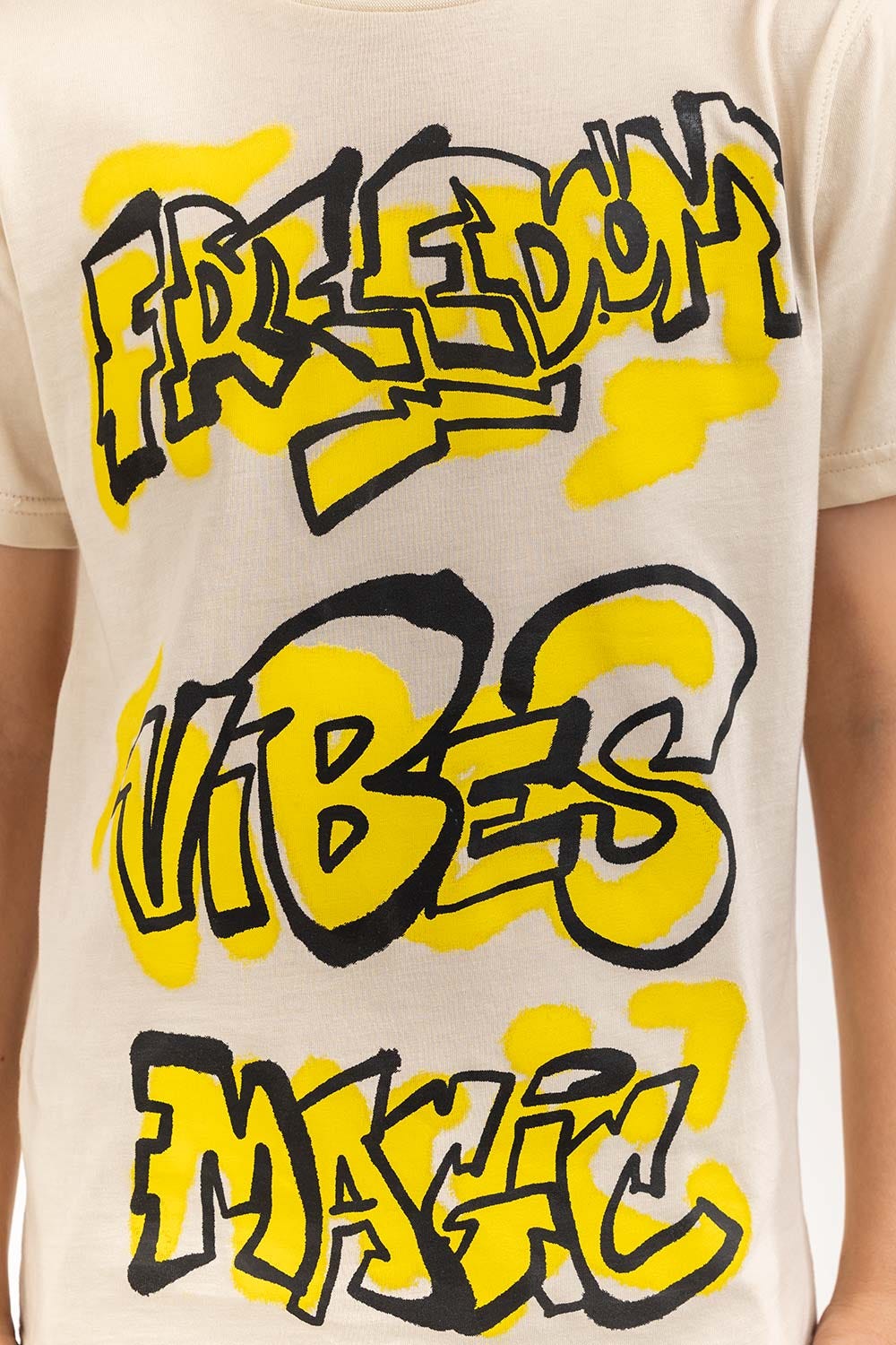 Junior Boy Chalk T-Shirt 231-313-017