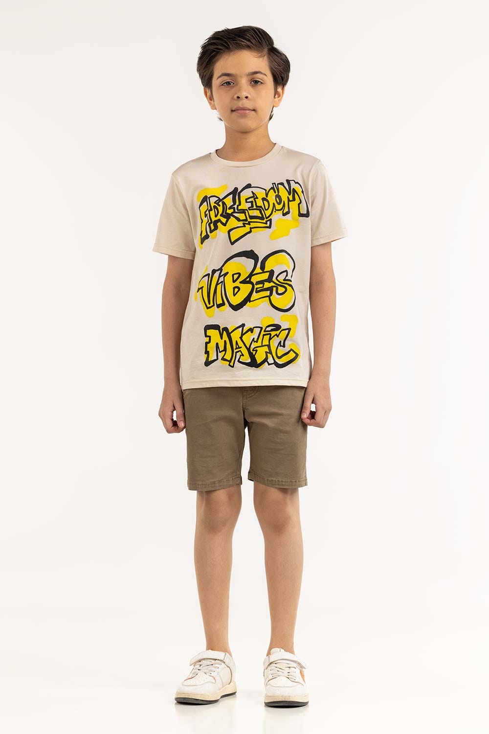 Junior Boy Chalk T-Shirt 231-313-017