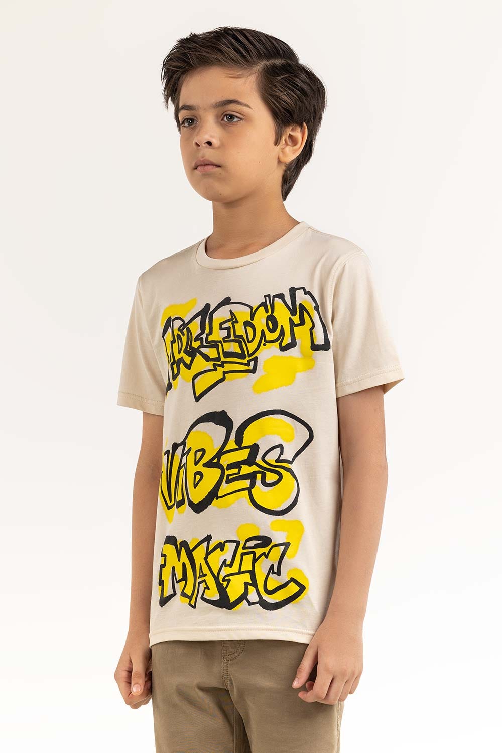 Junior Boy Chalk T-Shirt 231-313-017