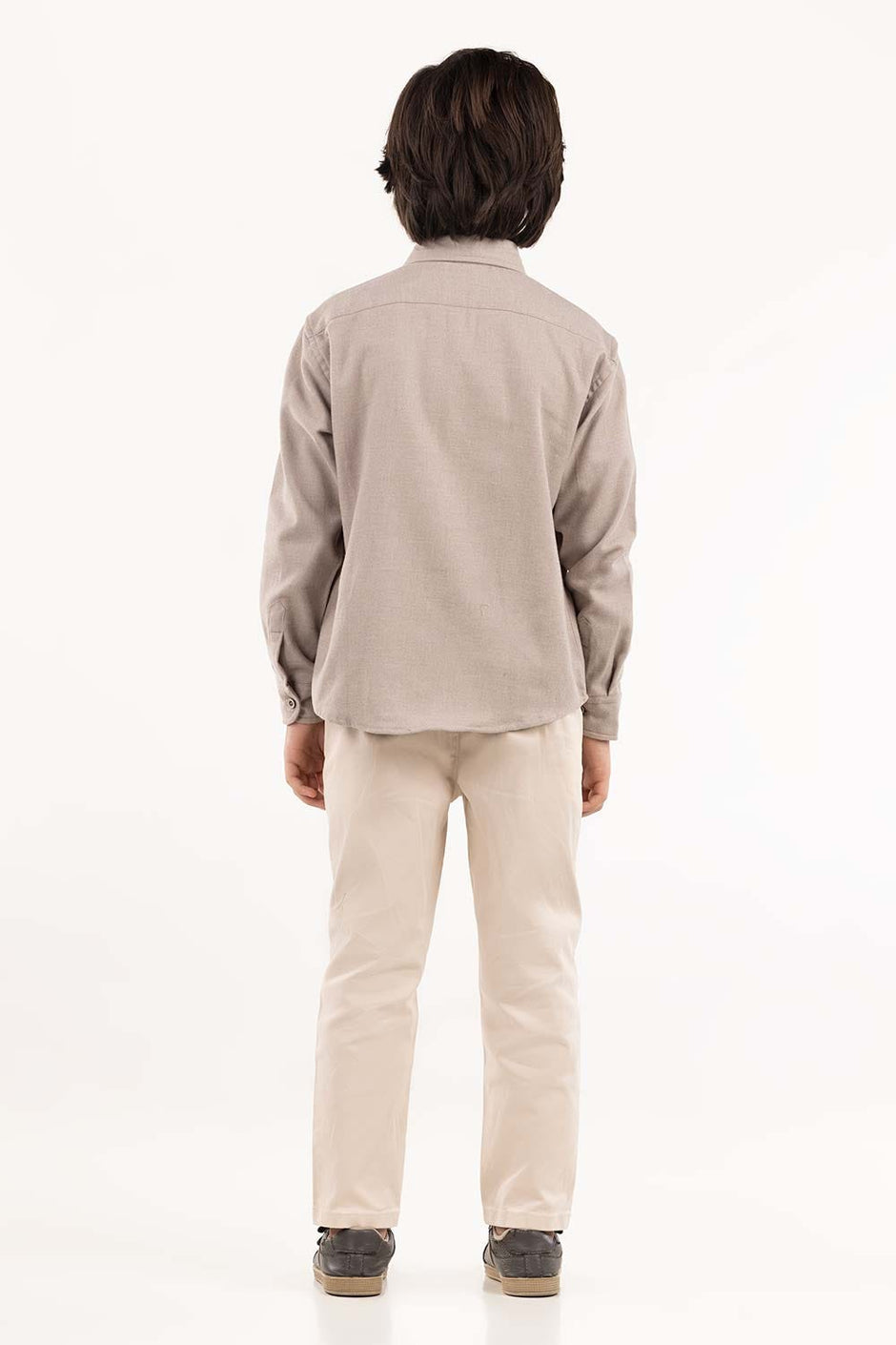 Junior Boy Fawn Casual Shirt 224 -317-022 A