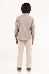 Junior Boy Fawn Casual Shirt 224 -317-022 A