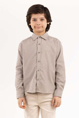 Junior Boy Fawn Casual Shirt 224 -317-022 A