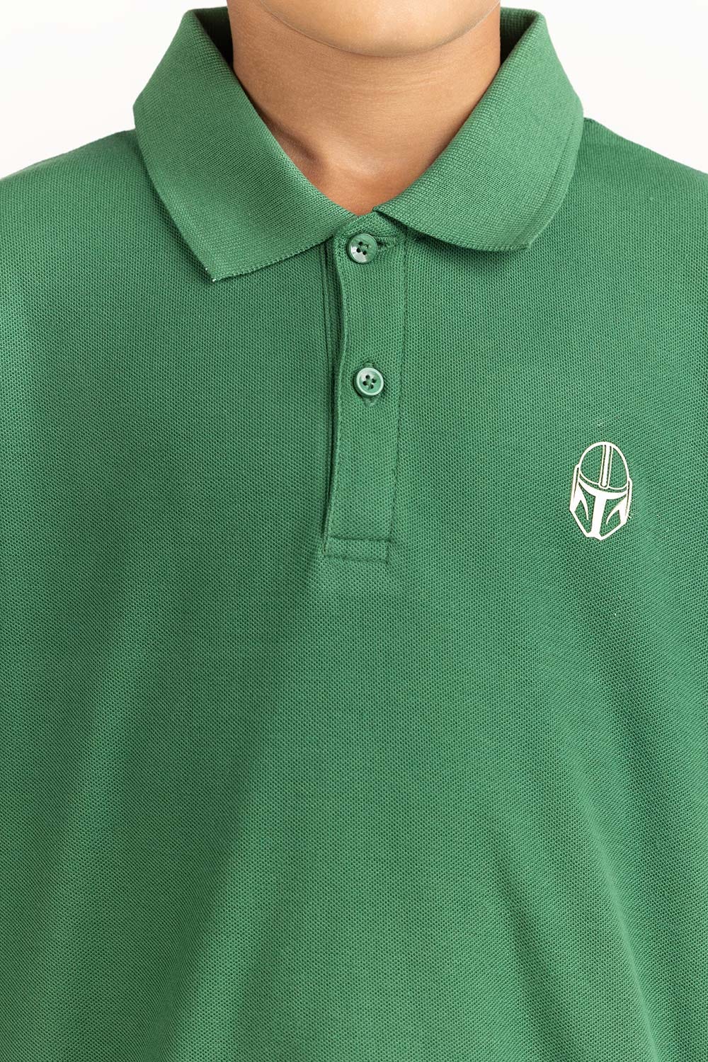 Junior Boy Green Polo 231-313-041 B