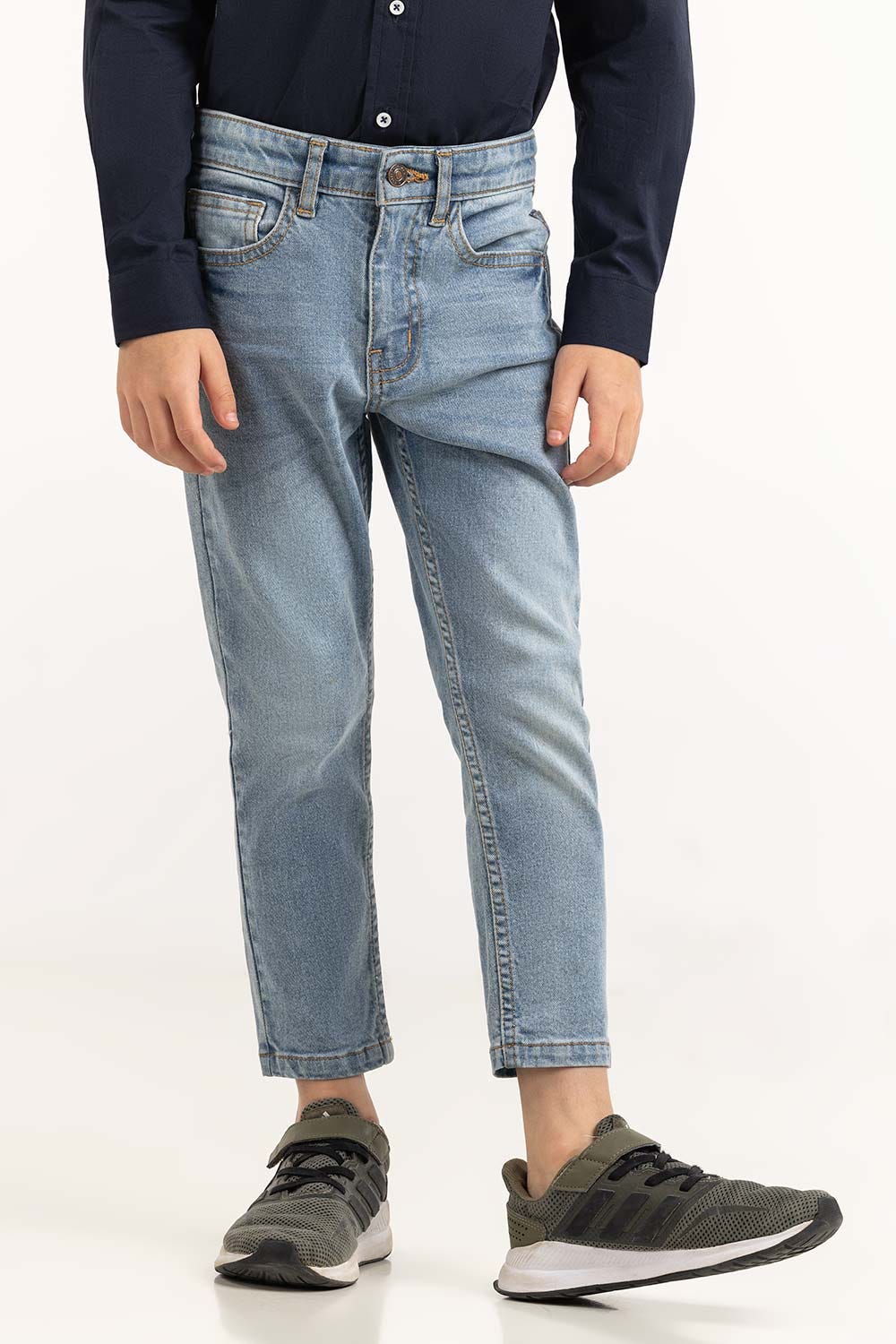 Junior Boy Light Blue Jeans 231-321-001 C