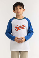 Junior Boy Multi Black Tee JB-TS-WS23-005