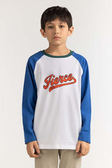 Junior Boy Multi Black Tee JB-TS-WS23-005