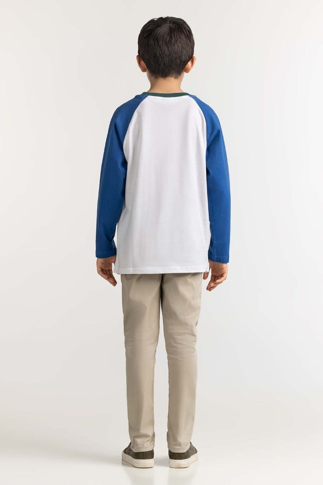 Junior Boy Multi Black Tee JB-TS-WS23-005