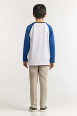 Junior Boy Multi Black Tee JB-TS-WS23-005