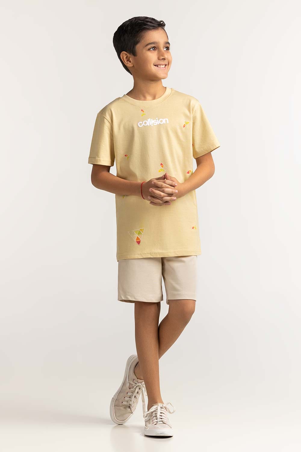 Junior Boy Sand Printed Tee JB-TS-SS24-013