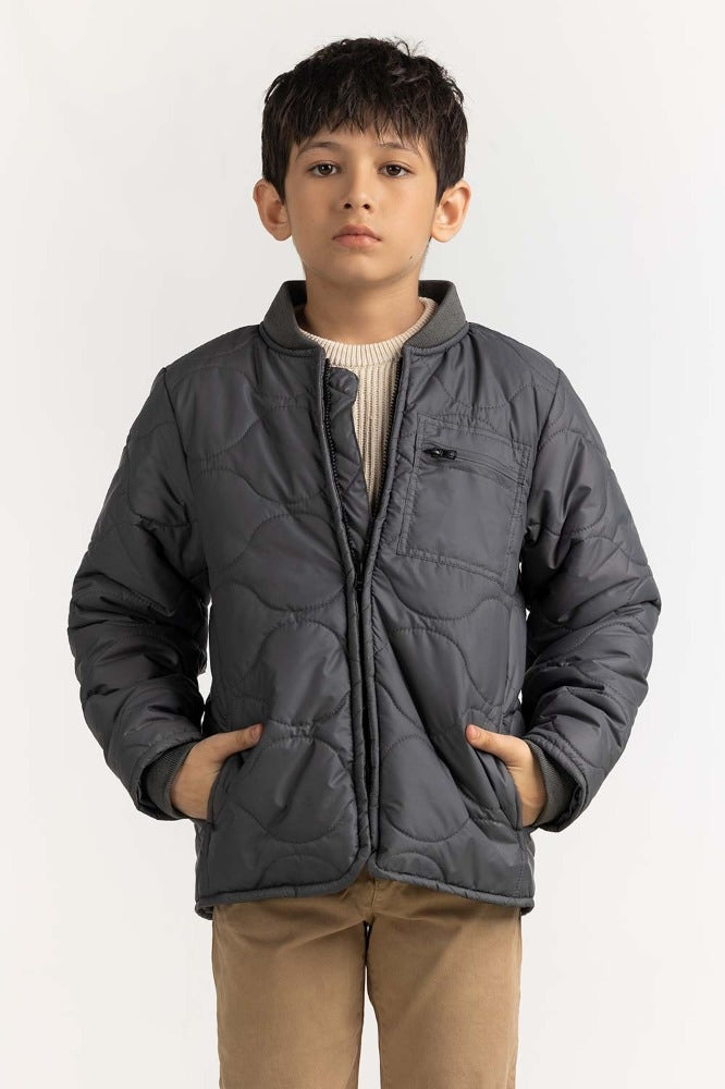 Junior Boy Teal Basic Jacket JB-JKT-WS23-004