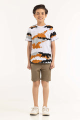 Junior Boy White T-Shirt 231-313-045