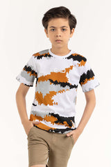 Junior Boy White T-Shirt 231-313-045