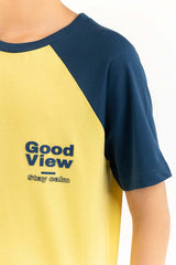 Junior Boy Yellow T-Shirt 231-313-033
