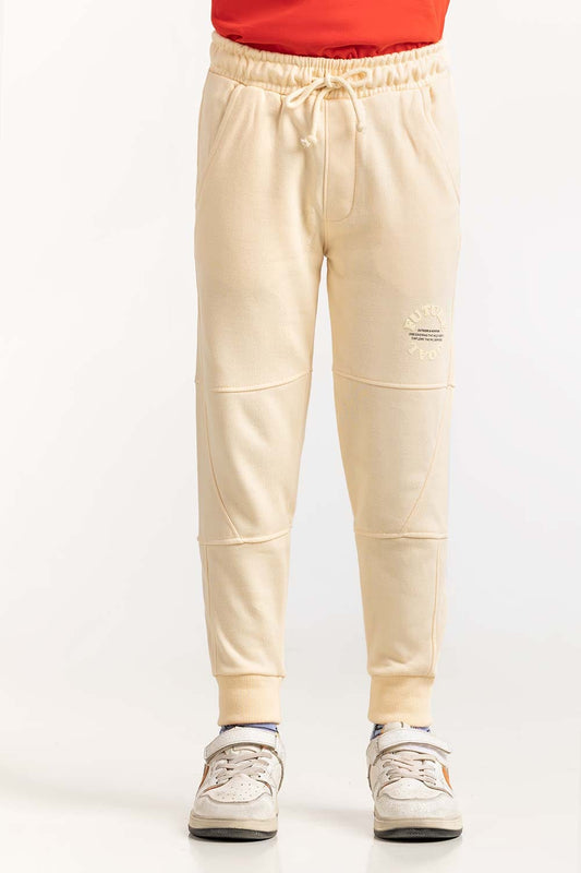 Junior Boy Beige Trouser 224-320-001