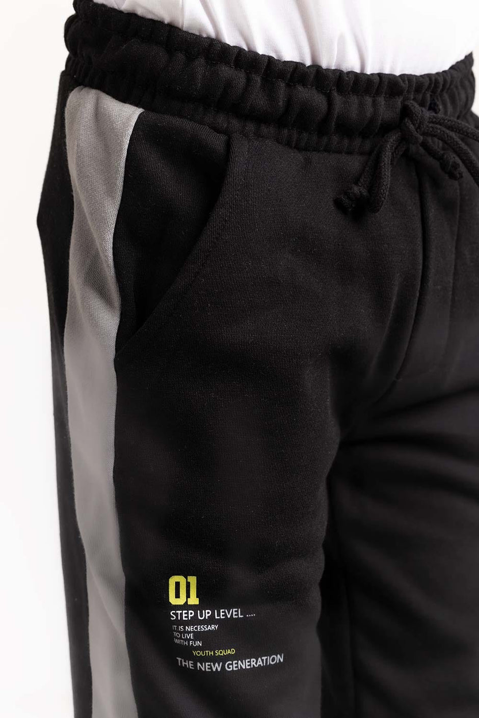 Junior Boy Black Trouser 224-320-002