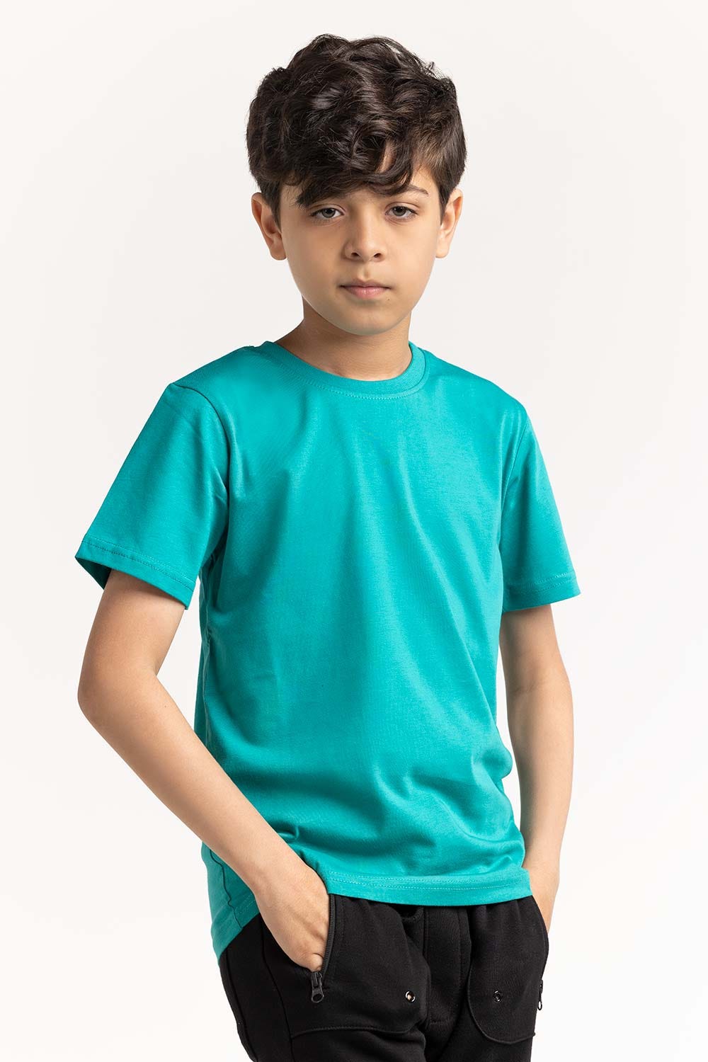 Junior Boy Blue T-Shirt 231-313-001 G