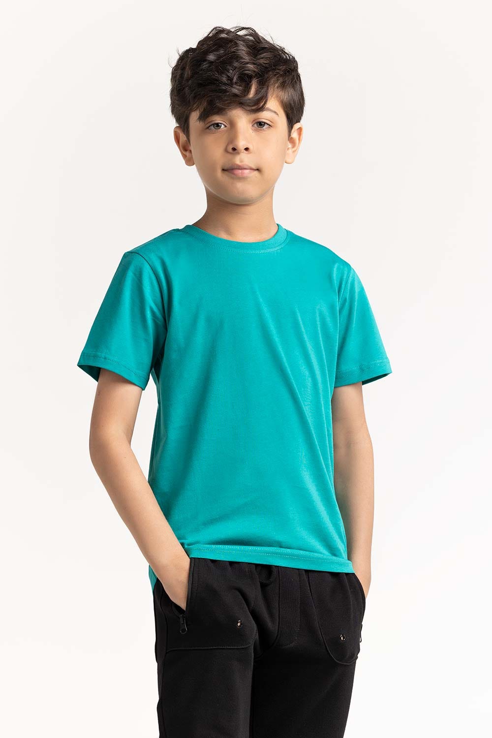Junior Boy Blue T-Shirt 231-313-001 G