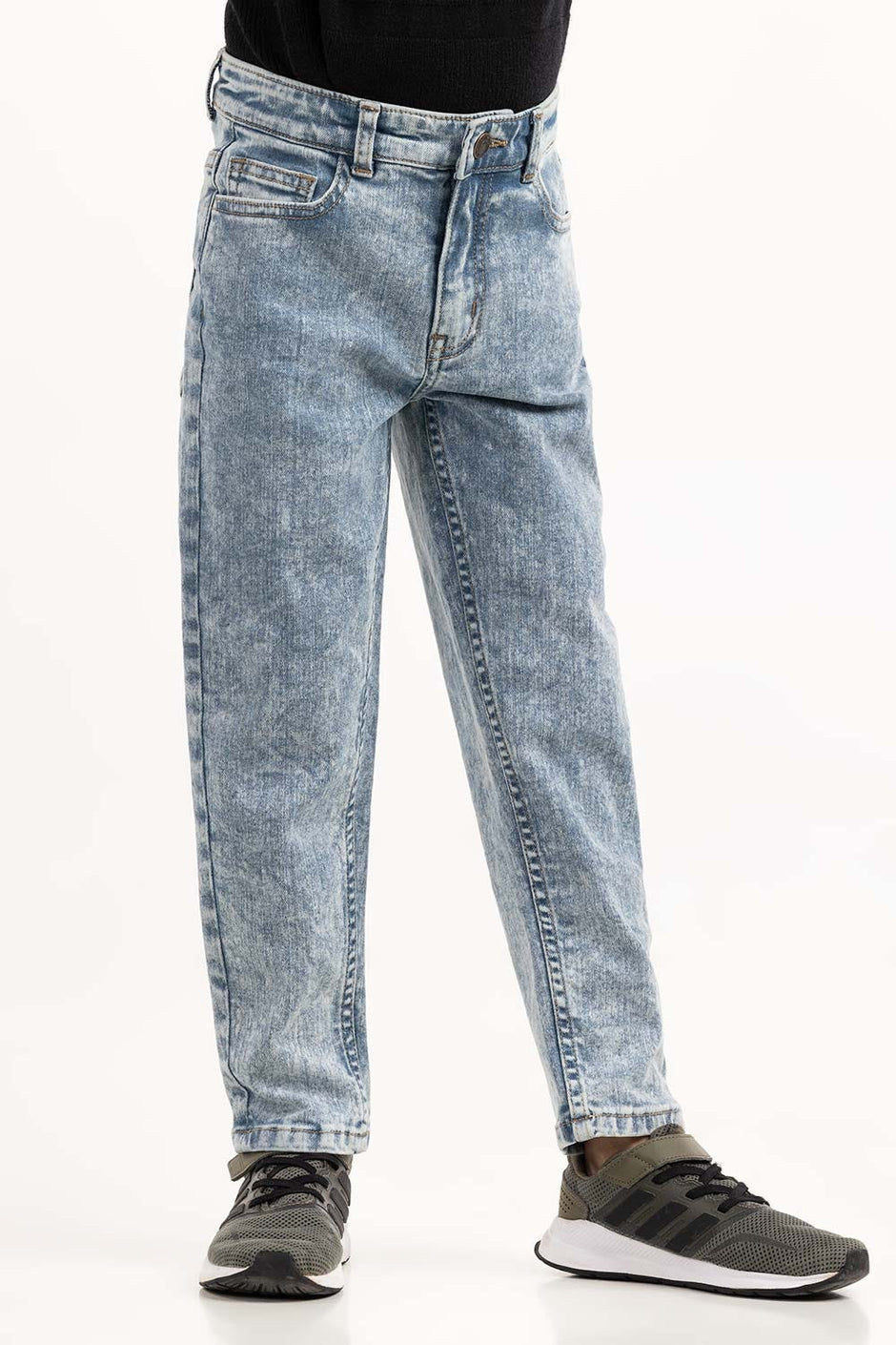 Junior Boy Jeans With An Adjustable Inner Waistband 224-321-013