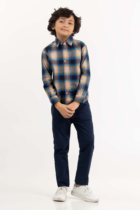 Junior Boy Multi Casual Shirt 224-317-010