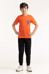 Junior Boy Red T-Shirt 231-313-009