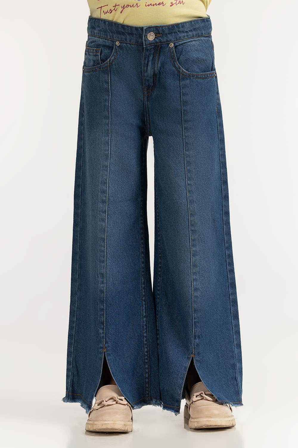 Junior Girl Blue Basic Jeans JG-JNS-SS24-003