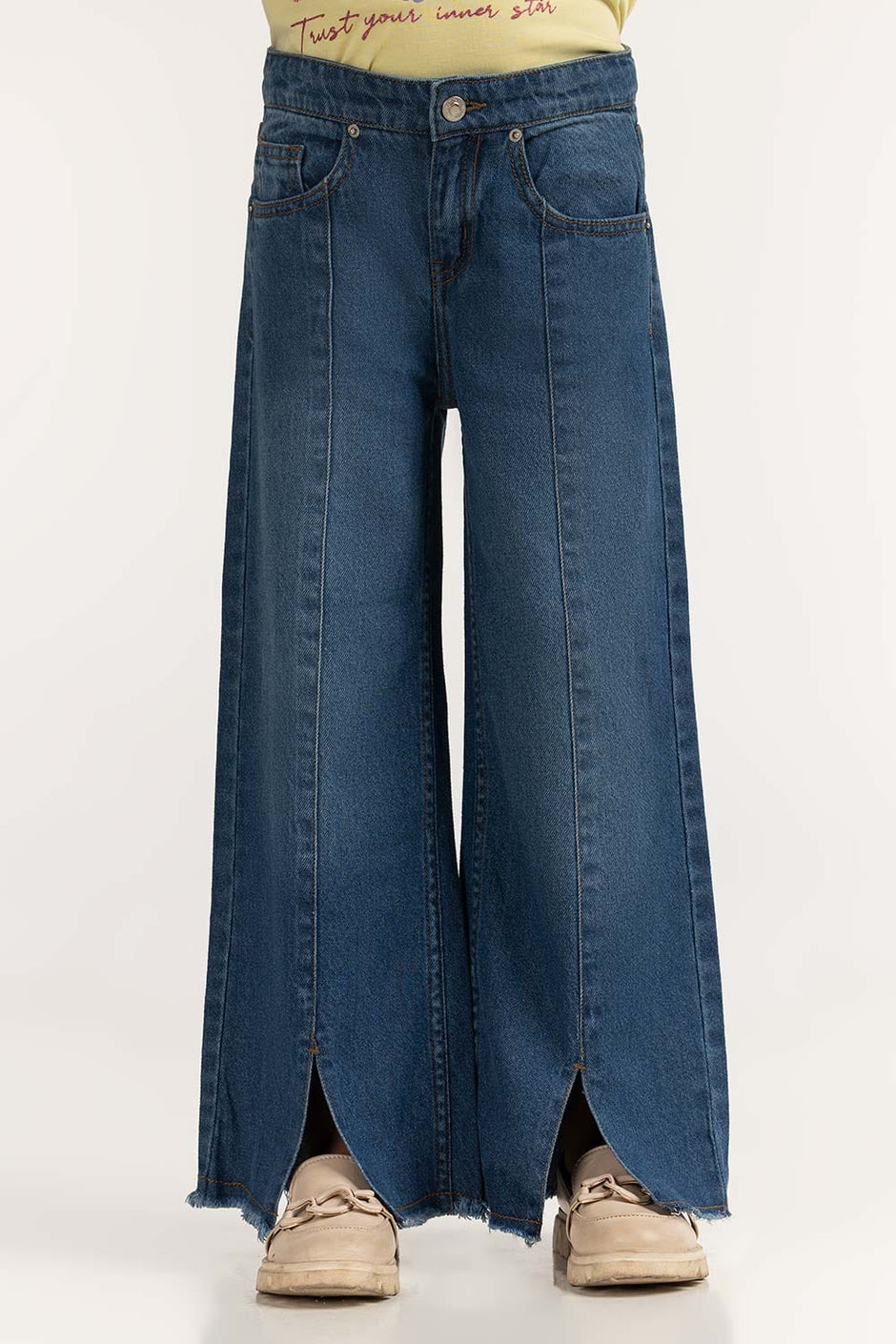 Junior Girl Blue Basic Jeans JG-JNS-SS24-003
