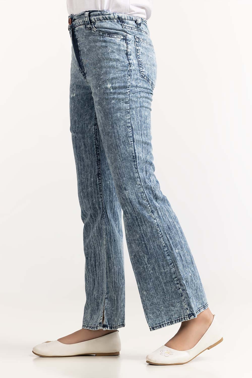 Junior Girl Blue Trouser JGWS-2210005 B