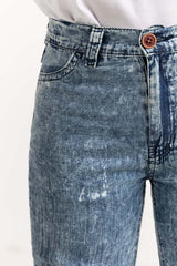 Junior Girl Blue Trouser JGWS-2210005 B