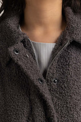 Junior Girl Charcoal Jacket JG-JKT23-201