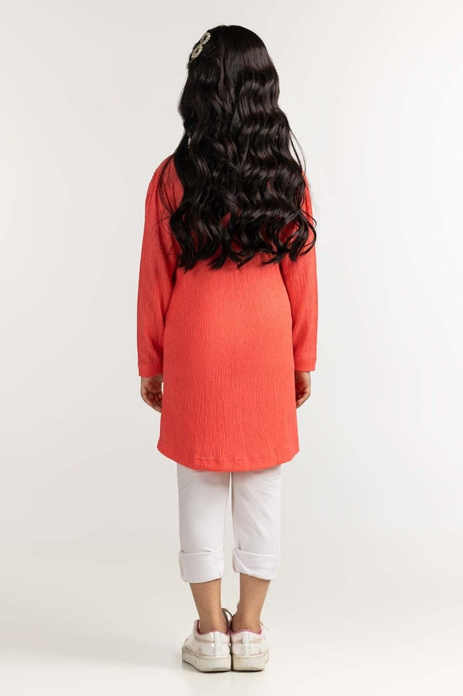 Junior Girl Coral Dress 231-414-055