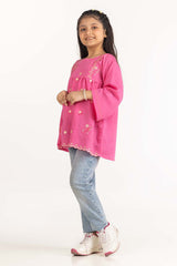 Junior Girl Dark Pink Blouse 231-414-232
