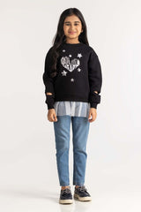 Junior Girl Multi Sweatshirt JG- SWS-WS23-001