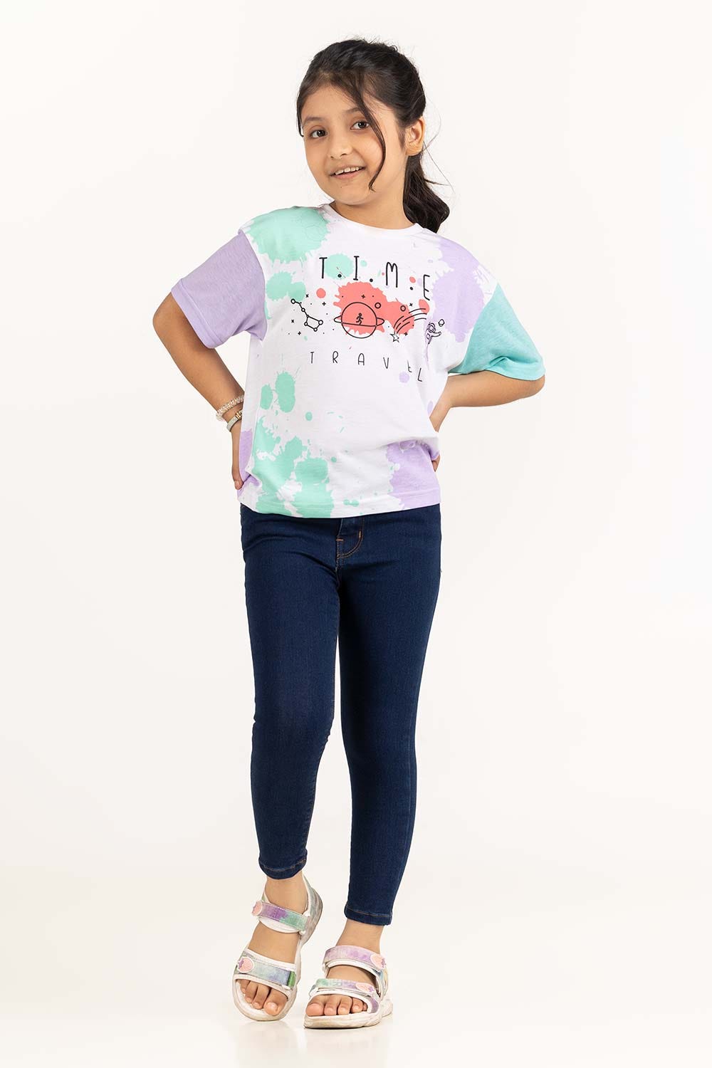 Junior Girl Multi T-Shirt 231-416-005 T