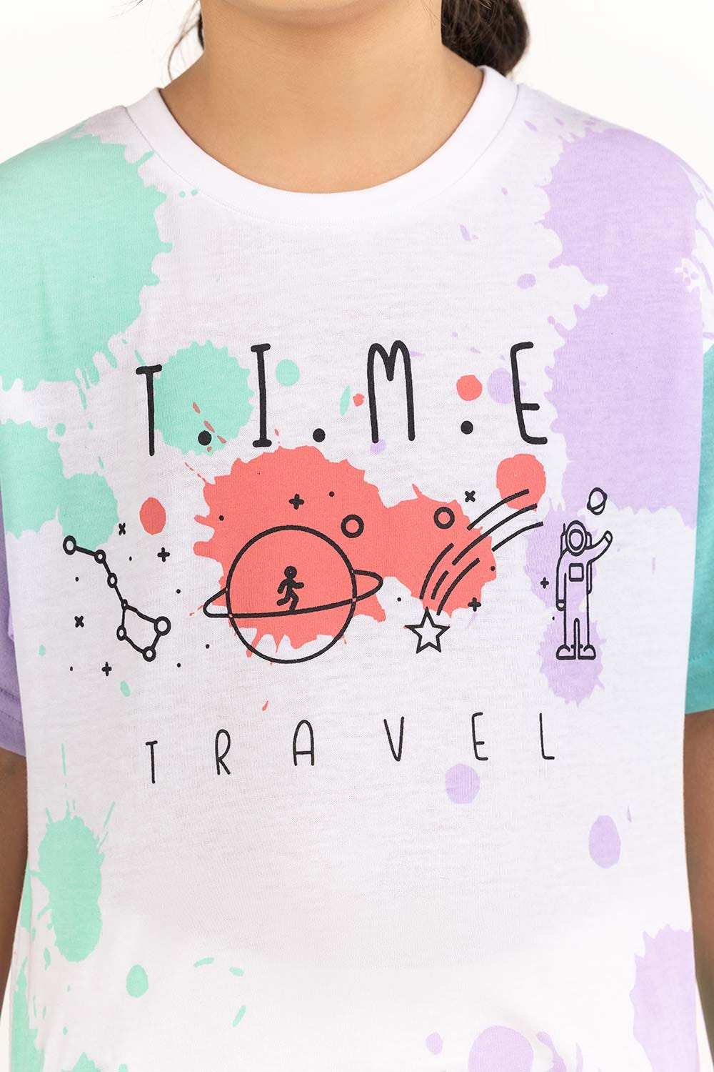 Junior Girl Multi T-Shirt 231-416-005 T