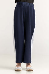 Junior Girl Navy Blue Basic Trouser JG-TRKN-SS24-007