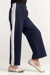Junior Girl Navy Blue Basic Trouser JG-TRKN-SS24-007